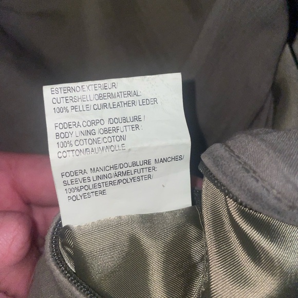 Gimo’s Suede Lambskin Leather Jacket Large - Picture 5 of 6